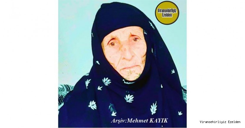 11 Haziran 2022 Günü Şanlıurfa’da Tedavi Görmek iken, Vefat etmiş, Değerli Annelerimizden olan, Merhume Rahime Aloğlu