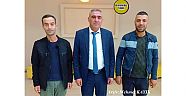 Ak Parti Şanlıurfa İl Yönetim Kurulu Üyesi – Ceylanpınar İlçe Koordinatörü Osman Kaya, Haberbiz63.com Genel Yayın Yönetmeni Abbas Mutlu ve Rıdvan Çiçek