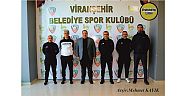 Bölgesel Amatör Futbol Liginde Mücadele verecek olan, Viranşehir Belediyespor Kulübü Teknik Heyeti ve Viranşehir Belediye Başkanı Salih Ekinci