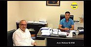 Genel Yayın Yönetmenimiz Mehmet Kayık Viranşehir Devlet Hastanesi Müdürü Adem Bozkoyun'u Makamında Ziyaret Etti