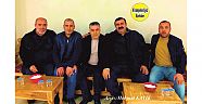 Hemşehrimiz Mehmet Kapan, Salih Bayram, Erkan Güzel ve Hüseyin Güzel
