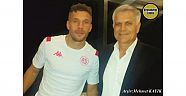 Hemşehrimiz Menduh Bahçeli ve Galatasaray’ın Eski Başarılı Futbolcusu Lucas Podolski