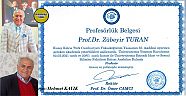 Hemşehrimiz Viranşehir Lisesi Mezunlarından Sevilen Güzel İnsan Profesör Doktor Zübeyir Turan Hocamız