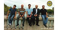 Hemşehrimiz Yurtdışında Biraraya gelmiş, Şadan Alay, Mustafa Azamlı, Hakkı Bozkurt, Hasan Turgut