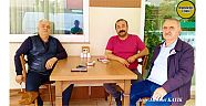 İzmit Körfez Viranşehirliler Derneği Başkanı Çetin Zerenoğlu, Abdulkadir Özkan ve Fatih Toptal