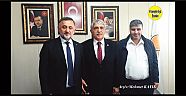 Kenan Nebati, Akparti İzmir Karabağlar ilçe Başkanı Kazım Ertem ve Akparti İzmir Milletvekili Necip Kalkan