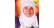 Ölüm Yıldönümü olan, 12 Ocak 2020 Günü Vefat etmiş Viranşehir’de Sevilen Değerli Annelerimizden olan, Merhume Sultanî Ayyıldız