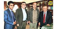 Ulusal Gazetecilerimizden Namık Durukan, Irak Eski Cumhurbaşkanı Merhum Celal Talabani, Gazeteci Hasan Cemal ve Süleymaniyeli Gazeteci Reva