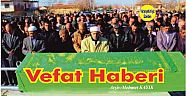 VEFAT HABERİ