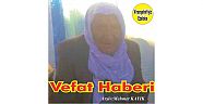 VEFAT HABERİDİR