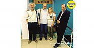 Viranşehir’de Yıllar Önce Birlikte Dostluk ve Arkadaşlık yapmış, Öğretmen Fahri Kaya, Öğretmen Mehmet Pirinç, Hüseyin Almas ve Eşi
