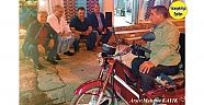 Viranşehir Engelliler Derneği Başkanı Şeyhmus Belca, Mustafa Gökçe ve Esnaf Arkadaşları