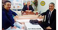 Viranşehir İlçe Milli Eğitim Eski Müdürü Ömer Sağır, Mehmet Coşkun ve Merhum Doktor Abdurrahman Demir
