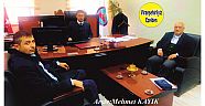 Viranşehir İlçe Nüfus Müdürünün Tayininin çıkması sebebiye Nüfus Müdürlüğüne Vekalet eden Şef Sabri Aslan, Fethi Ekinci ve Seyyid Mücahit Seyyit