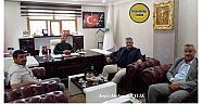 Viranşehir Ticaret ve Sanayi Odası Başkanı Ömer Yazmacı, Mehmet Adnan Ayaz, Bedih Kurt ve Eyyüp Öztürk